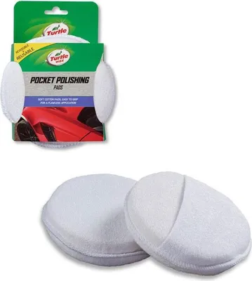 Produktbild von Turtle Wax Auto Waschpads Polierpads Waschhandschuhe Pocket Polishing