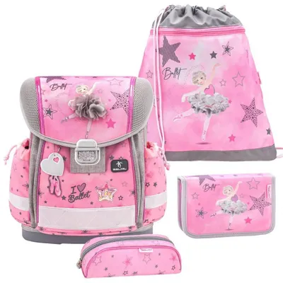 Produktbild von Belmil Schulranzen Set Ballerina Ballet Mädchen 1.Klasse Grundschule Classy