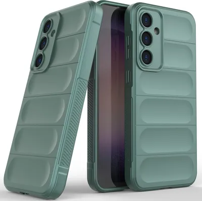 Immagine prodotto di Custodia per Samsung Galaxy S23 FE 5G Custodia protettiva in silicone TPU morbido antiurto verde