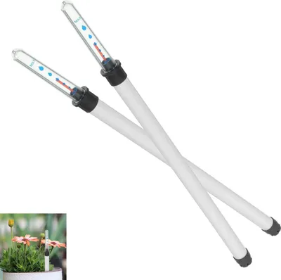 Produktbild von 2 Stück gießanzeiger, Pflanzen-Wasserstandsanzeiger 36 cm – Topfpflanzen, Erde, Hydrokultur