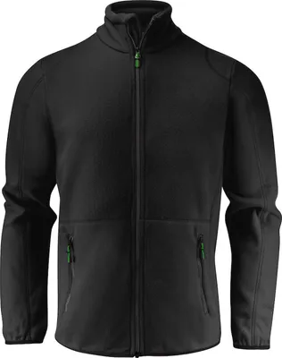Produktbild von Speedway Fleece Jacke mit zweifarbigen Reißverschlüssen und Flatlock-Nähten, 280 g/m²