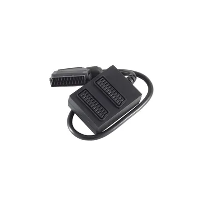 Productafbeelding van Shiverpeaks BS94050, 0,5 m, SCART (21-pins), 2 x SCART (21-pins), Mannelijk, Vrouwelijk, Zwart
