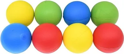 Immagine prodotto di Pre-Sport - Pallone, schiuma 8-pack RD2260 (8 cm) (colorato)