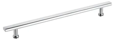 Duschglas-Türgriff, Edelstahl 304, 440 mm Lochabstand, Silber