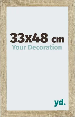 Produktbild von Puzzlerahmen 33x48 cm - Sonoma Eiche - MDF - Mura