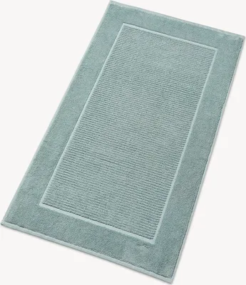 Produktbild von Christy SUPREME Badematten, 1.000 g/m², 50 x 90 cm, 2er Set, Farbe: mineral blue