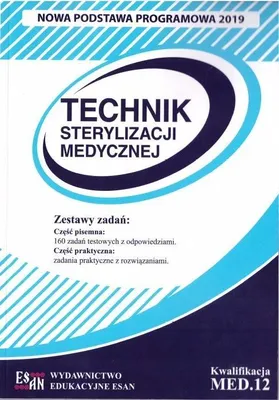 Zdjęcie produktu dla Technik Sterylizacji Med. Kwalifikacja MED.12 NPP - Monika Mizera, Danuta Broncel-Czekaj