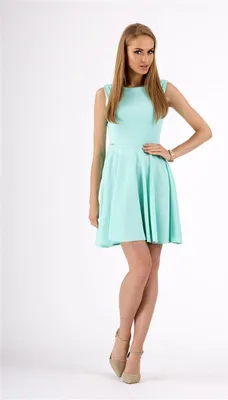 Produktbild von Kleid Klassisches Minikleid; Mintgrün L/40