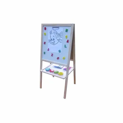 Image de Tableau magnétique pour enfants Naturel - hauteur 95 cm