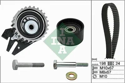 Produktbild von INA 530 0626 10 Zahnriemensatz für ALFA ROMEO 147 (937)