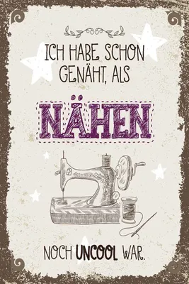 Produktbild von vianmo Holzschild 30x20 cm NÄHEN ich habe schon genäht