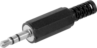 Produktbild von Goobay Klinkenstecker - 3,5 mm - stereo, Plastikausführung mit Knickschutz