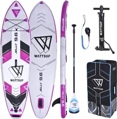 Produktbild von WS WattSUP Jelly 9’6” SUP Board Stand Up Paddle Surf-Board Paddel ISUP 290cm