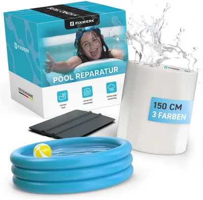 Immagine prodotto di Nastro impermeabile per uso subacqueo, dimensioni 10 x 150 cm, ideale per riparazioni in piscine