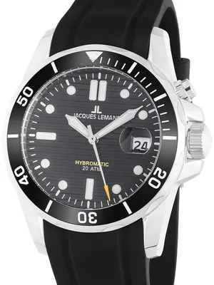Produktbild von Jacques Lemans 1-2170A Hybromatic Diver Herrenuhr 41mm 20ATM