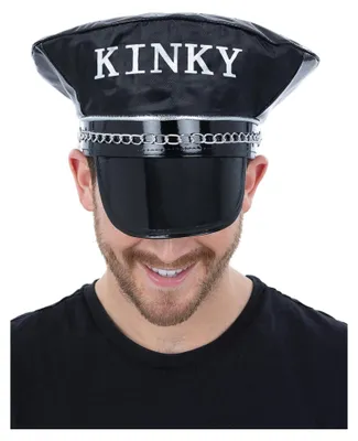 Productafbeelding van Smiffys - Uni kapiteinsmuts "Kinky", kostuum SM1184 (one size) (zwart)