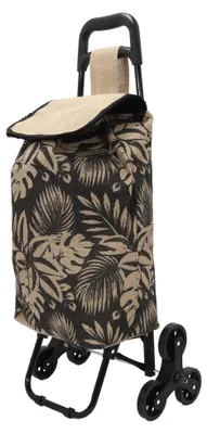 Produktbild von Einkaufswagen mit Rädern, Jutetasche, 33 l