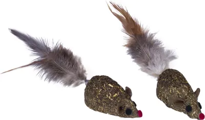 Produktbild von Nobby Catnipmaus, 2er Pack 5 cm
