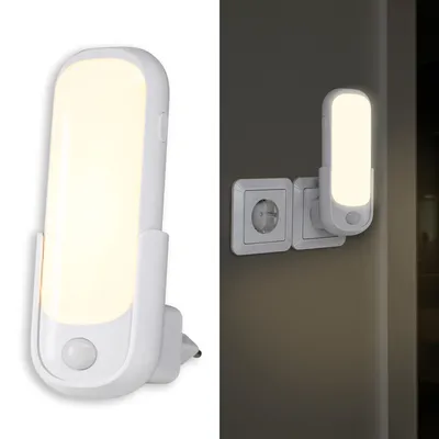 Produktbild von LED Orientierungsleuchte mit Bewegungsmelder Induktionsladung Taschenlampe & Notlicht