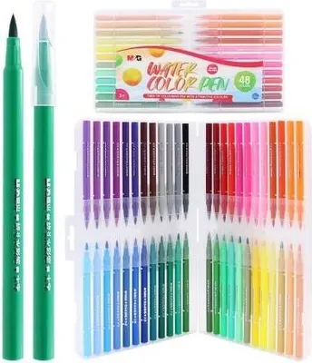 Immagine prodotto di Künstlerischer Pinselstift 48 Farben M&G (Schul- und Schrein - Marker)