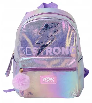 Obrázek produktu pro WoW Generation 32cm stříbrný batoh WOW00048 Kids Euroswan