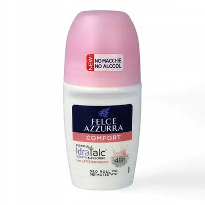 Produktbild von Felce Azzurra Comfort, Frauen, Antitranspirant, Roll-on Deodorant, Box, 50 ml, 48 h