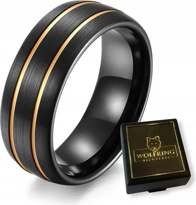 Produktbild von WOLFRING Ring aus Wolfram Ring EU19 US09