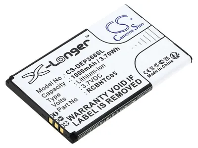 Obrázek produktu pro Baterie pro Doro Primo 368, 1000 mAh, Li-Ion