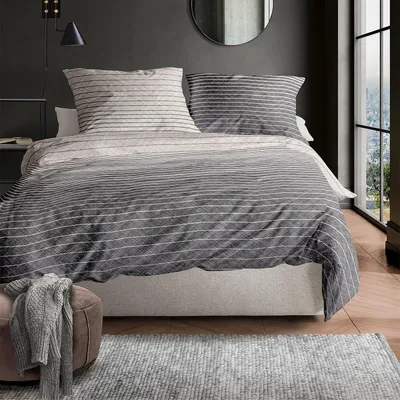 Produktbild von Irisette Edel-Feinbiber Bettwäsche Meran 8789 grau 135x200 cm + 80x80 cm
