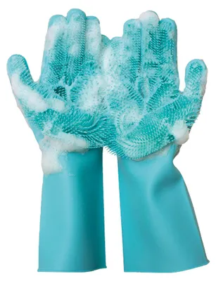 Produktbild von Haustierhandschuhe aus Silikon - 1 Paar
