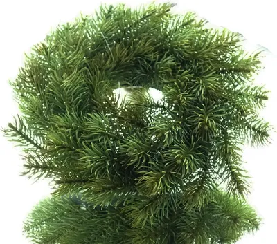 Produktbild von Adventskranz Tanne grün Ø 23 cm - Kunststoff