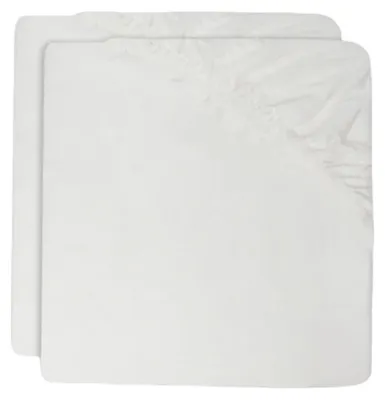 Produktbild von Spannbettlaken Wiege Jersey 40 x 80/90cm - Weiß - 2 Stück