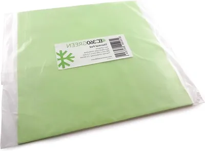 Productafbeelding van Thermische Pad - Koelpasta Vervanger - Warmtebeheer Componenten - Goede Warmtegeleiding - 200x200x15mm - Groen