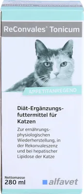 Produktbild von Alfavet ReConvales Tonicum 280 ml | für Katzen bei Untergewicht
