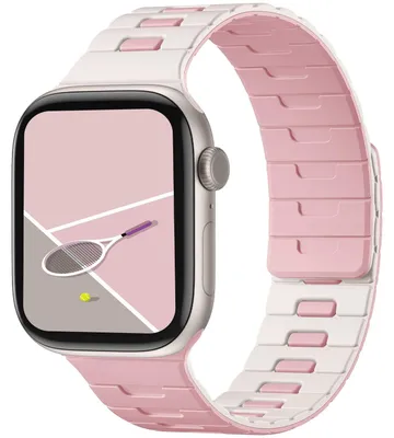 Productafbeelding van Magnetische Silicone Strap voor Apple Watch