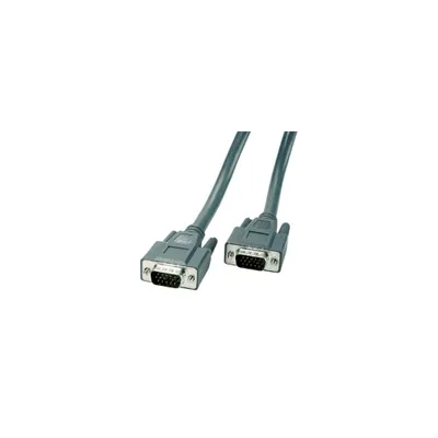 Obrázek produktu pro ViVanco™PS B/CK74, 1,8 m, VGA (D-Sub), VGA (D-Sub), Šedá, Nikl, Samec/samec