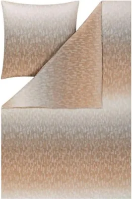 Produktbild von Estella Mako Interlock Jersey Bettwäsche Viktor karamel 135x200 cm + 80x80 cm