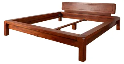 Immagine prodotto di MASSIVMOEBEL24 | BUENO #022 Letto matrimoniale in legno di acacia -laccato / miele 160x200