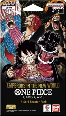 Produktbild von One Piece Card Game Emperors in the New World OP09 Sleeved Booster Englisch