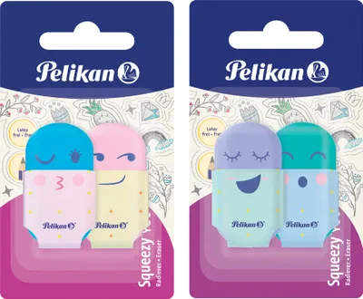 Productafbeelding van Pelikan 300007905, Pelikan kunststof gum "Squeezy You", blisterverpakking