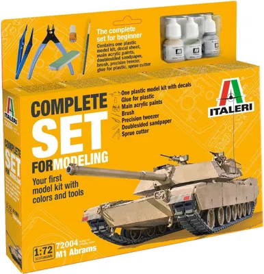Image de Italeri 1:72 Model-Set M-1 Abrams Plastique Modélisme