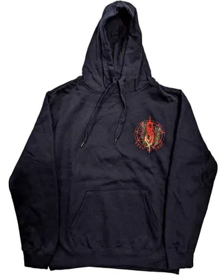 Produktbild von Slipknot Burn Me Away (Back Print) Navy Blue M Hoodie