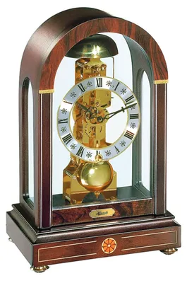 Immagine prodotto di Tischuhr Nussbaum Schlag auf Glocke - Hermle Modell: 22712-030791