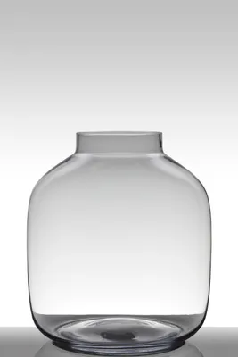 Produktbild von INNA-Glas Tischlicht Glas Georgia, Zylinder - rund, klar, 38cm, Ø 34cm - Runde Vase - Votivglas