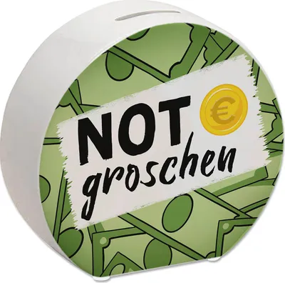 Produktbild von Notgroschen Spardose für den Notfall