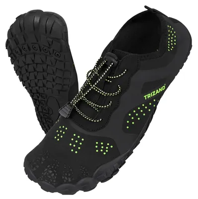 Produktbild von Trizand 27484 Wasserschuhe, rutschfest, 5 mm, Größe 44, schwarz