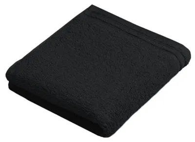 Produktbild von Vossen 114900 | Badetuch Calypso Feeling / 100 x 150 cm - Farbe: Black - Größe: 100 x 150 cm