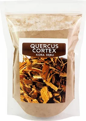 Produktbild von Eichenrinde gemahlen, Eichenrindenpulver, Quercus Cortex 900G