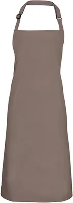 Produktbild von Premier Workwear PR150 | Latzschürze ŽColoursŽ - Waschbar bei 60 °C - Farbe: Mushroom (ca. Pantone 410) - Größe: 72 x 86 cm