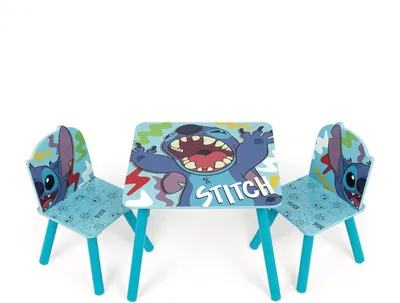 Image de Table enfant Lilo & Stitch avec 2 chaises